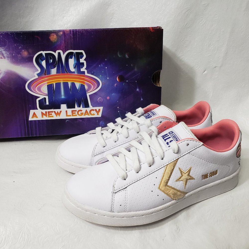 Y2K Converse Space Jam Sneakers W 7 M 5.5 Lola Bunny One Star Lo Top Vintage 90s